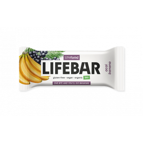 Raw Organic LIFEBAR Açaí Banana