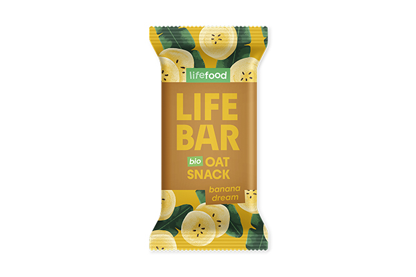 LIFEBAR Oat Snack rêve de banane BIO