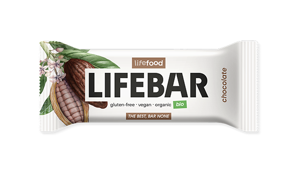 LIFEBAR chocolat BIO & CRU