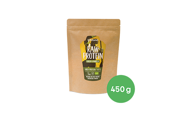 Poudre protéinée vanille orge verte 450 g BIO