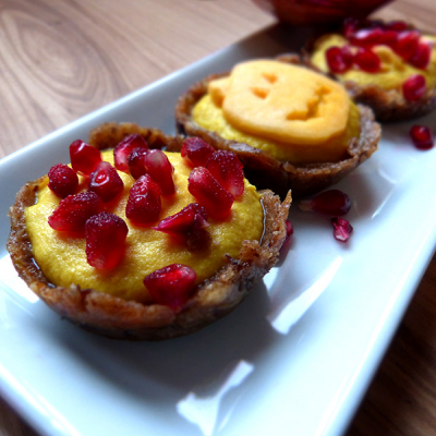 Tartelettes d'Halloween à la courge