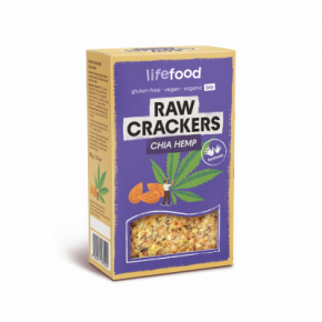 Crackers crus chanvre chia BIO